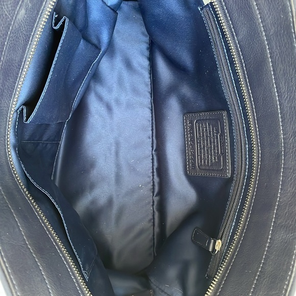 Y2K Navy Blue Coach bag - Picture 5 of 6